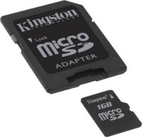 Kingston 1GB microSD Flash Card (SDC/1GBCJ) Kingston 1GB microSD Flash Card (SDC/1GBCJ)
